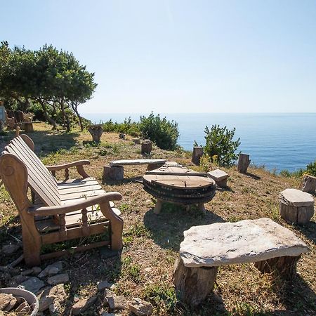 Coin De Paradis Vue Dominante Sur Mer, Montagne Et Tour Genoise Avec Jacuzzi Pino Exteriör bild